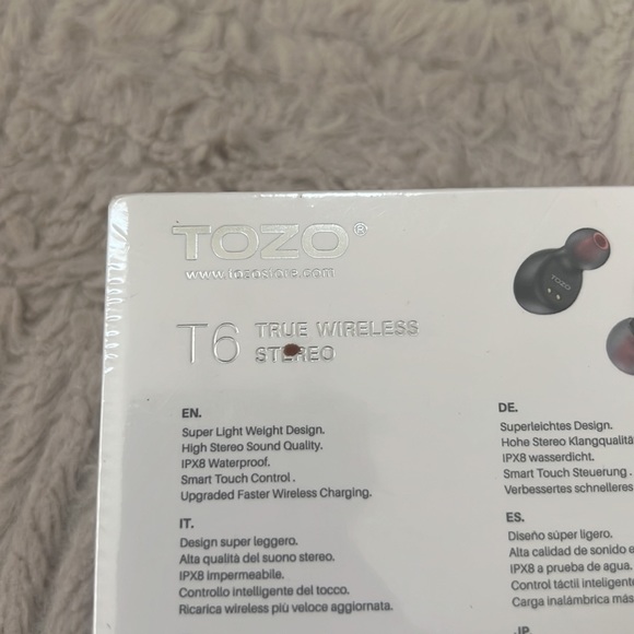 TOZO True Wireless Earbuds Bluetooth Headphones Wireless ChargingCase Waterproof - Picture 12 of 16